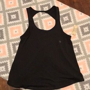 Black Athletic Tank from AE